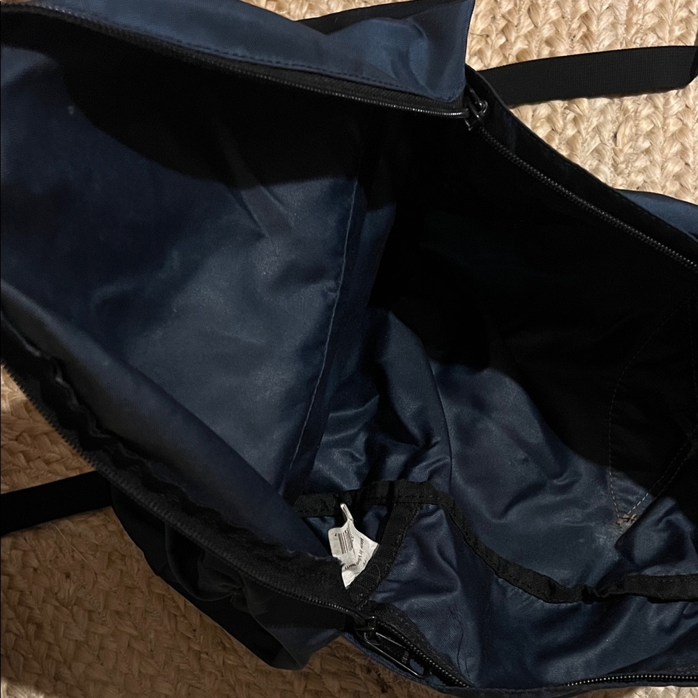Herve Chapelier navy blue nylon backpack - Picture 5 of 6